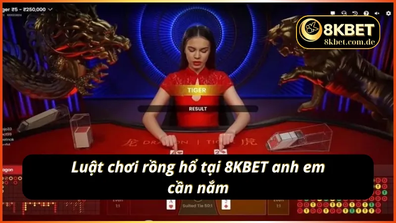 Luật chơi rồng hổ tại 8KBET mà anh em cần phải nắm vững