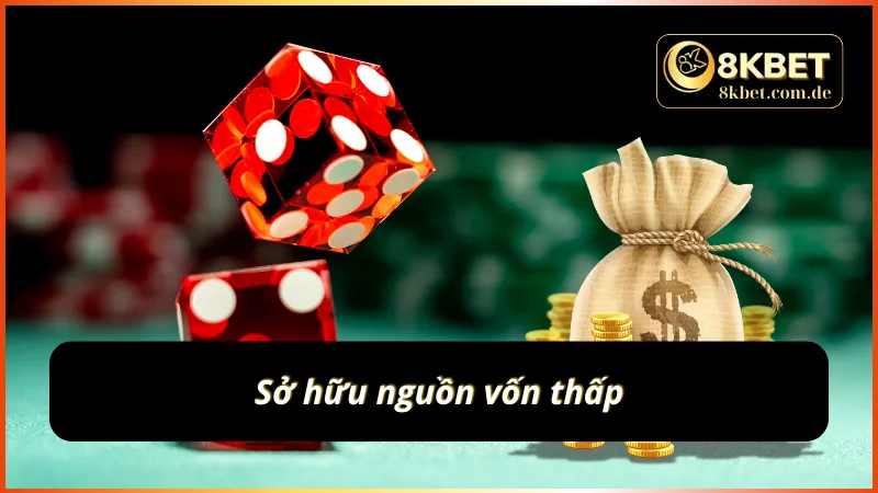 Tại sao chơi tài xỉu toàn thua đó là sở hữu vốn thấp